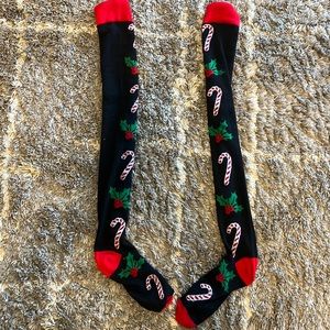 Knee high Christmas socks
